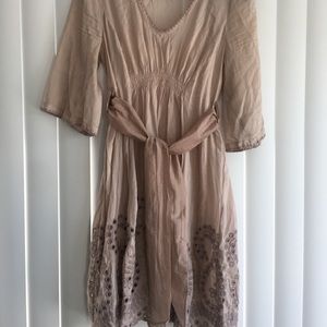 Trinity Tan Dress